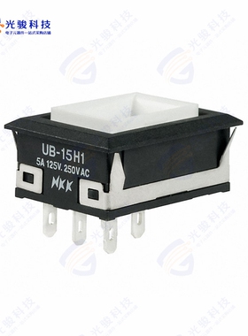 UB15NKW015C 《SWITCH PUSHBUTTON SPDT 5A 125V》