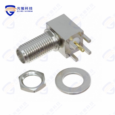 142-0701-507《SMA JACK, RA, BLKHD, PC MOUNT, N》