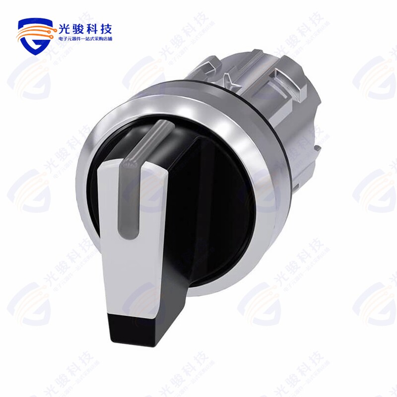 3SU10522BL600AA0 《SEL SW, 3POS, MTND, SHORT HANDLE》