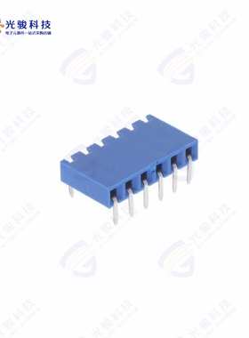 89882-306LF《CONN RCPT 6POS 0.1 GOLD PCB R/A》