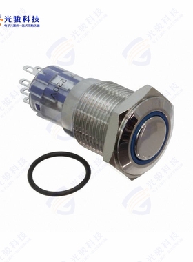 MP0045/1D2BL012S 《SWITCH PB DPST MOM ILLUM BLU》