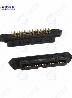 553443-4《CONN RCPT 50POS VERT PRESS-FIT》