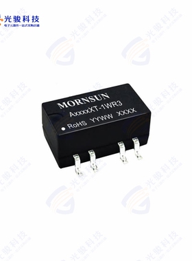 A0303XT-1WR3《DC DC CONVERTER +/-3.3V 1W》