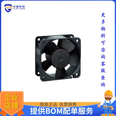 无刷直流风扇612NLE【FAN AXIAL 60X25.4MM 12VDC WIRE】