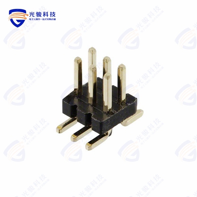 GRPB032VWQP-RC《CONN HEADER SMD 6POS 1.27MM》