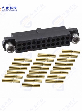 M80-4802205《CONN RCPT 22POS CRIMP 22AWG GOLD》