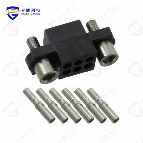 M80-4810642《CONN RCPT 6P CRIMP 24-28AWG GOLD》