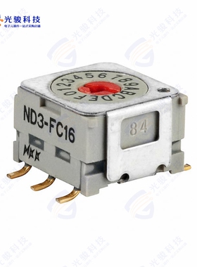 ND3FC16P 《SW ROTARY DIP HEX COMP 100MA 5V》