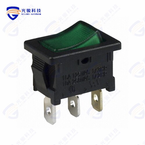 DA102J3GS215QF8 《SWITCH ROCKER SPST 16A 125V》