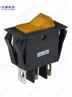 CL102J9AS205QA7 《SWITCH ROCKER SPST 16A 125V》