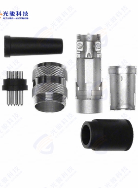 T3504018U《CONN PLUG MALE 8P GOLD SLDR CUP》