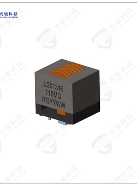 L201316Q-251MHF 电感器245.0uH, 20%, 17.00mOhm, 16.5A M