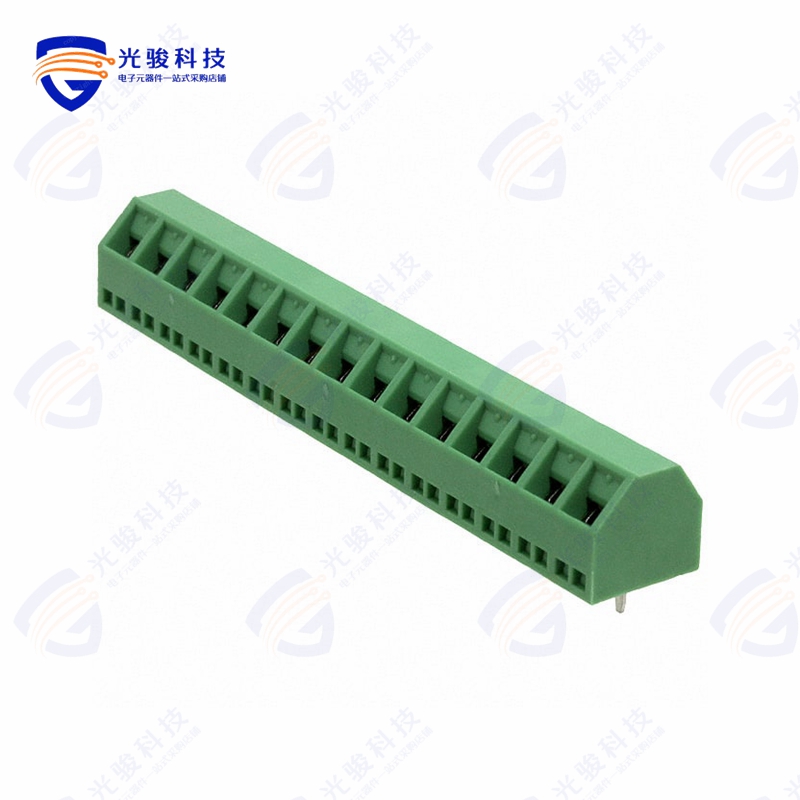 1869347《TERM BLK 15POS 55DEG 5.08MM PCB》