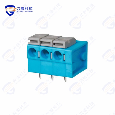 TBL004-508-03BE-2GY《TERMINAL BLOCK, SCREWLESS, 5.08,》
