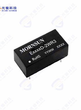 E1224D-2WR3《DC DC CONVERTER +/-24V 2W》