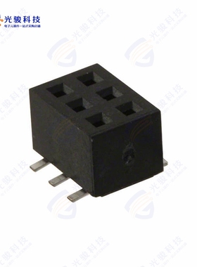 M22-6340342《CONN RCPT 6POS 0.079 GOLD SMD》