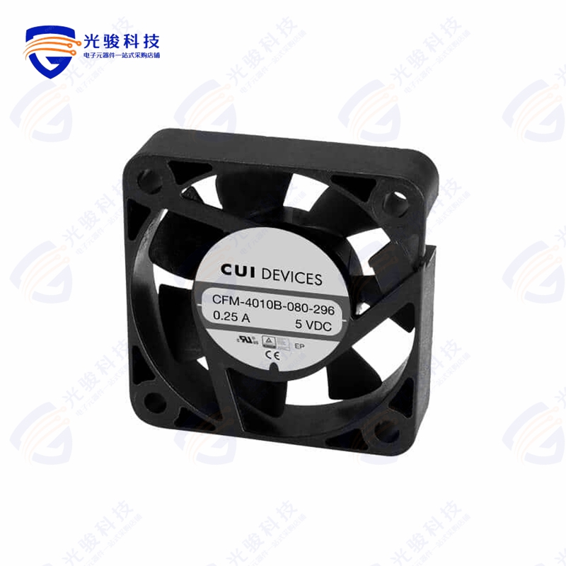 CFM-4010B-165-251《DC AXIAL FAN, 40 MM SQUARE, 10 M》
