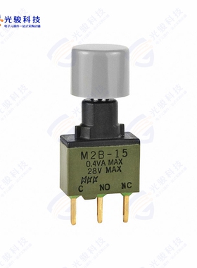 M2B15BA5G03-CH 《SWITCH PUSH SPDT 0.4VA 28V》