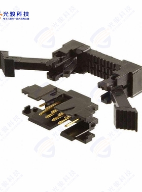 1-111504-4《CONN PLUG 10P IDC 26-28AWG GOLD》