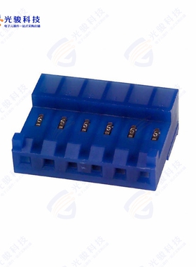 3-643821-6《CONN RCPT 6POS IDC 26AWG TIN》