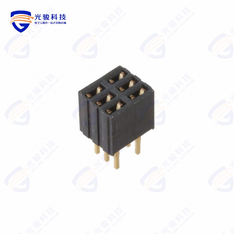 HRS-2B-06-GA《RECEPTACLE STRIP, 1.27MM, VERTIC》