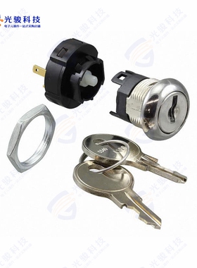 H101132F205NB 《SWITCH KEYLK 2POS SPDT 0.4VA 20V》