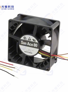 9GV0812P4K031《FAN 80X25MM 12VDC VANE RBLS》