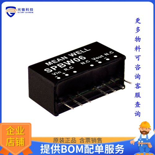SPBW06G-05电源模块【DC DC CONVERTER 5V 6W】