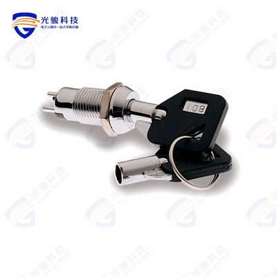 KO133A801 《SWITCH KEYLOCK 2POS SPST 1A 125V》