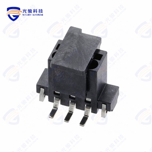 3POS 14010313101000 BLK 2.54MM SMD ENT TERM TOP