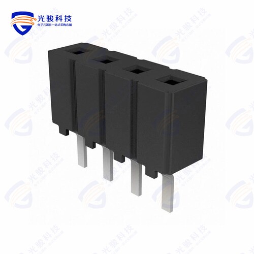 CES-104-01-L-S《CONN RCPT 4POS 0.1 GOLD PCB》