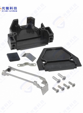 165X11299X《CONN BACKSHELL 25P 45/180DEG BLK》