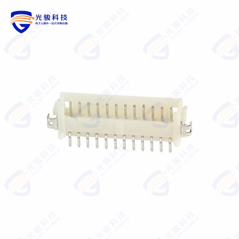 DF13-12P-1.25H(21)《CONN HEADER SMD R/A 12POS 1.25MM》
