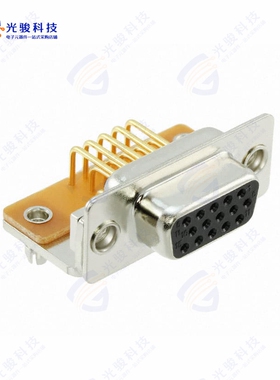 181-M15-213R141《CONN D-SUB HD RCPT 15P R/A SLDR》