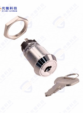 CKL12BFW01-017 《SWITCH KEYLOCK 2POS SPDT 3A 250V》
