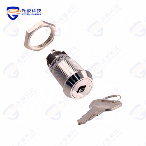CKL12BFW01-014 《SWITCH KEYLOCK 2POS SPDT 3A 250V》