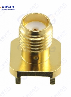 132401《CONN SMA RCPT STR 50 OHM PCB》