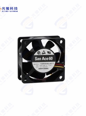 109R0648J4011《FAN 60X25MM 48VDC RBLS TACH》