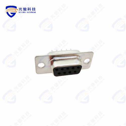 DE09-ST-1《CONN D-SUB RCPT 9POS VERT SLDR》