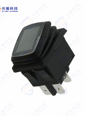 GRB285A8L101GR4 《SWITCH ROCKER DPST 20A 125V》