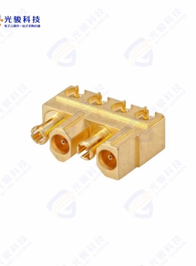 23C21E-40ML5《CONN MINICOAX 4PORT RA 50OHM SMD》