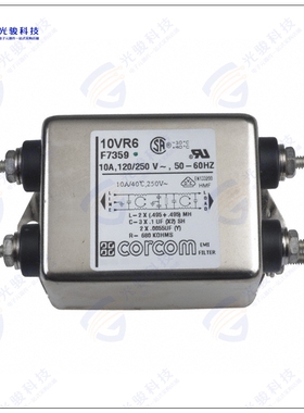 10VR6 滤波器LINE FILTER 250VAC 10A CHASS MNT