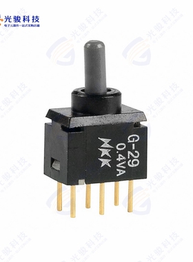 G29AP 《SWITCH TOGGLE DPDT 0.4VA 28V》