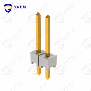 HTSW 102 CONN HEADER 2POS 2.54MM VERT