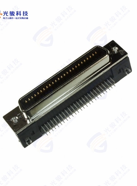 5557932-1《CONN SCSI RCPT 50POS R/A SOLDER》