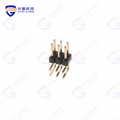 10129382-906002BLF《CONN HEADER R/A 6POS 2.54MM》