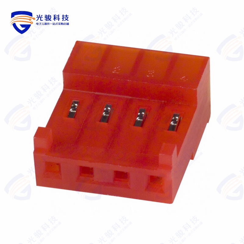 3-644463-4《CONN RCPT 4POS IDC 22AWG TIN》