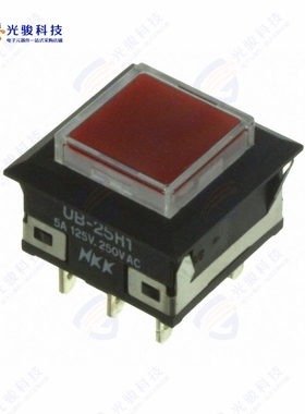 UB25KKW015C-JC 《SWITCH PUSHBUTTON DPDT 5A 125V》