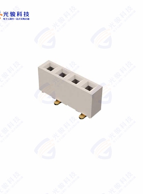 BG306-04-A-1-0400-L-B《4W, 2.54MM PITCH SCK, SIL, SMT,》