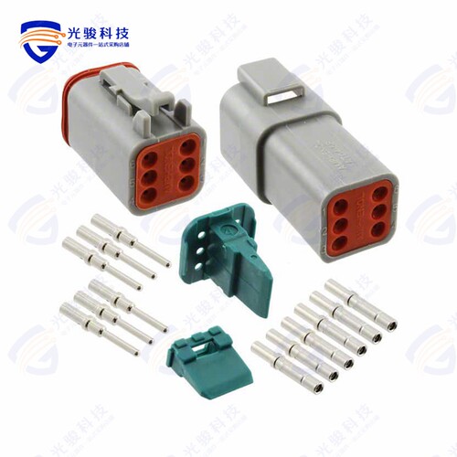 AT6PS-CKIT《CONN PLUG&RCPT 6P CRIMP 16-18AWG》